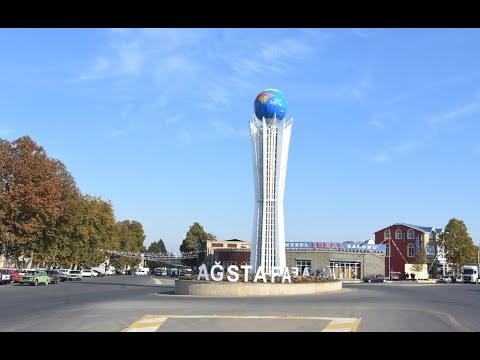 AĞSTAFA ŞƏHƏRİ. ГОРОД АКСТАФА. AGHSTAFA  is a city in AZERBAIJAN.